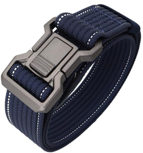 Zktfyshk Kampfgürtel, strapazierfähiger, verstellbarer Nylongurt mit Schnellverschluss-Metallschnalle für Outdoor-Training