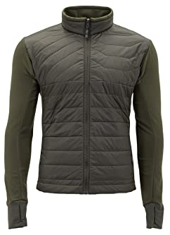 Carinthia G-Loft Ultra Shirt 2.0 Thermo-Shirt für Herren, ultraleichte Stepp-Jacke mit Stretch-Einsatz Olive