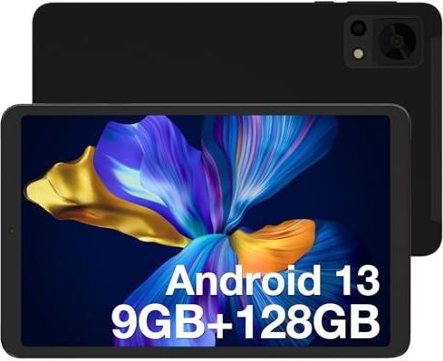 DOOGEE T20 Mini Tablet 8, 9GB RAM + 128GB ROM/1TB, 5060mAh Batteria, Dual 4G LTE+ 2.4/5GHz WiFi, 13MP+5MP Android 13, TÜV Certificato, 2,3K Con SIM [2024]
