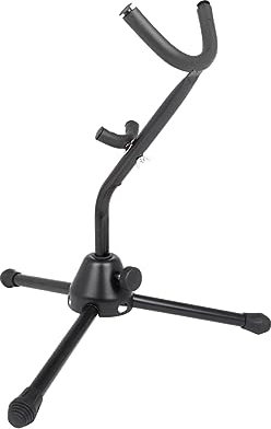 HEMOTON Faltbarer Tragbarer Saxophon-ständer Stativhalterung Zum Halten Aus Hochwertigem Material Für Langzeitgebrauch Mit Dehnbarem Schaumstoffkissen Zum Schutz Vor Kratzern