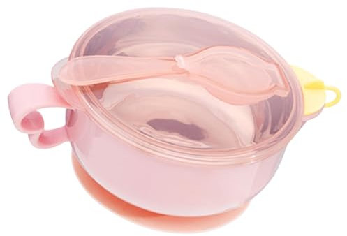 Generisch Kinderschüsseln mit Griffen, Saugnapfschüsseln | Wassergefüllte Saugnapfschale - 400 ml tragbare Kinderschüsseln mit Griff, süßes Geschirr für Zuhause