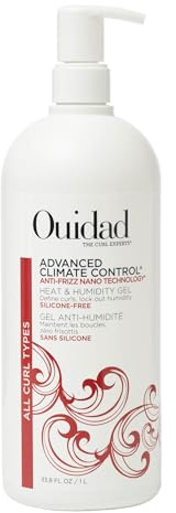 Ouidad Advanced Flexible Hold Curl Gel, Define Curls, Anti-Frizz 1L