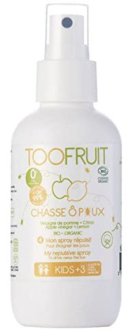 TOOFRUIT Bio Anti-Läuse Präventivspray Apfel-Zitrone gegen Läuse, 125 ml