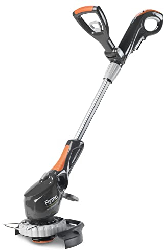Flymo UltraTrim 260 3-in-1 Cordless Grass Trimmer - Without POWER FOR ALL Battery and Charger, 26cm Cutting Width, Edging mode, Automatic line feed, Height adjust, Tiltable head