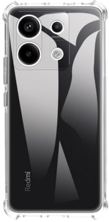Wigento Für SXiaomi Redmi Note 13 Schock TPU Schutz Handy Hülle Tasche Etui Cover Transparent