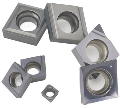 FSLMEIL Utensile for Tornitura Interna CCGT060201FL-U CCGT060202MF-GQ CCGT060204R-F CCGT060201L-H Leghe Ad Alta Temperatura(CCGT040104L-F BUA820,10Pices)