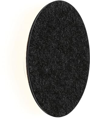 Paulmann 79992 Applique LED 3-Step-Dim Tulga 2700K 1000lm 230V 15W anthracite luminaire en feutre