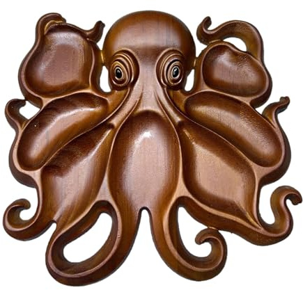 Sharplace Vassoio per Affettati E Snack, Vassoio di Antipasti, Opzioni di Verdure E Frutta, Biscotti E Patatine, 27 Cm X 26 Cm X 3.3