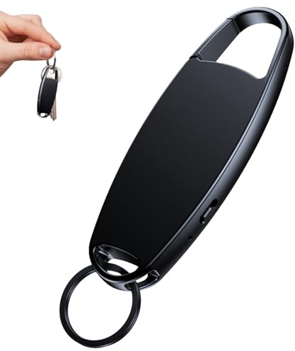 Vandlion 1536Kbps Registratore Vocale, Mini 64GB Registratore Professionale ad Attivazione Vocale con 20 Ore, Riduzione del Rumore per Università Conferenze Riunioni