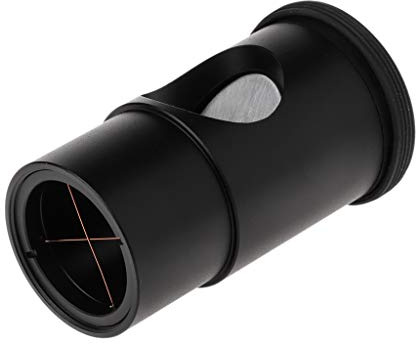 Compact Chesire Collimating Eyepiece Metal Body with Crossh 1.25 Inch Fitting Short Version Multipurpose Eyepiece Collimator for Dobsonian Telescopes Lens Bulb Tool Light Kit