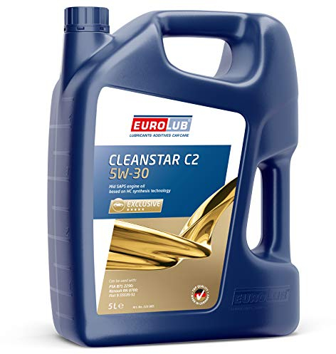 EUROLUB 223005 CLEANSTAR SAE C2 SAE 5W-30 Motoröl, 5 Liter