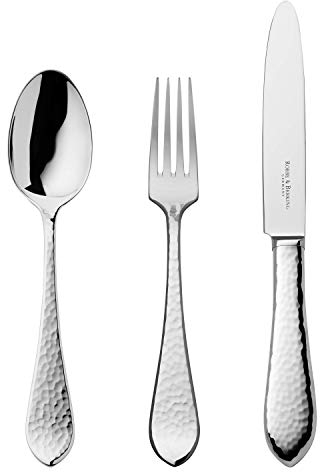 Robbe & Berking Martelé 3 pzas. Cubiertos de menú (Chapado Macizo en Plata con 150 g)
