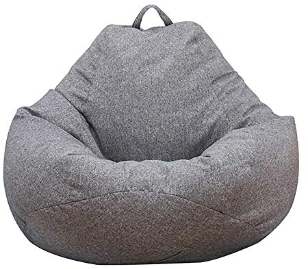 Ghopy Sitzsack für Erwachsene und Kinder, Riesensitzsack ohne Füllung aus Stoff, Wohnzimmer-Sitzsack, für großes Sofa, Liegestuhl großer Sessel für drinnen und draußen