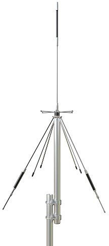 GRA‑D3000 Ultra Wideband Discone Scanner Antenna 75 MHz–3 GHz (RX), 144/430/900/1200 MHz (TX) | Compact Outdoor Base with 32.8 ft RG‑58 Cable, SO‑239 Connector
