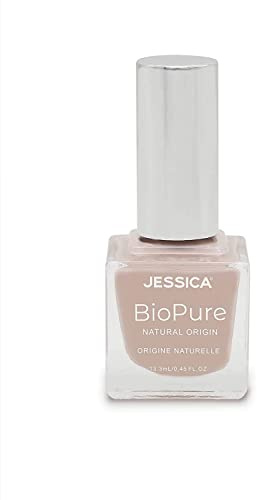 JESSICA | The BioPure Collection | Natural Origin Nail Polish, Cashew Crème, 13.3ml | Plant-Based, Crème Finish