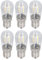 SEAFRONT 10PCS LED E12 Lampadina E12 Lampadina Lampadina in Vetro Piccola Lampada da Soffitto Lampadina 500LM Lampada da Parete Lampadina per Camera da Letto Ufficio 220V