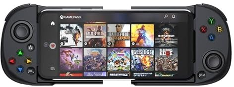 ShanWan Mobile Gaming Controller for Android/iOS, Phone controller for iPhone15, Bluetooth connection, PS Remote Gaming Xbox Cloud Steam Link GeForce NOW MFi Arcade Gaming