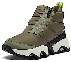 Sorel Kinetic™ Impact Puffy Zip Waterproof Stone Green/Black 8 B (M)