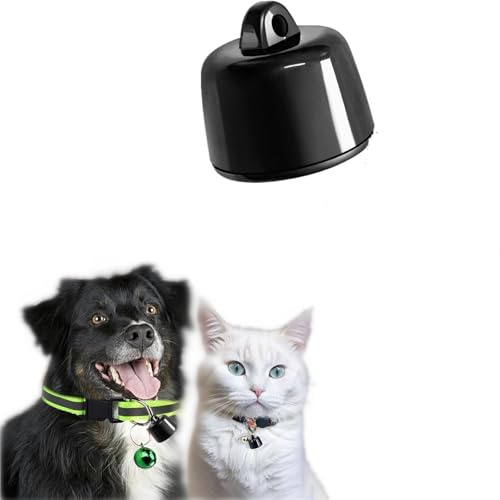 Mini Traceur GPS pour Chat & Chien — Suivi Mondial, sans Frais Supplémentaires, Compatible iOS & Android, pour Tout Collier(1pcs)