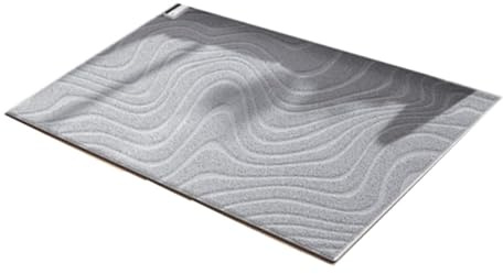 Almohadilla Calefactora De Suelo For El Hogar, Sala Estar, Tatami, Calefacción Eléctrica, Alfombra, Alfombrilla For, Engrosada Calentamiento RáPido(200 * 150cm Flowing Gray)