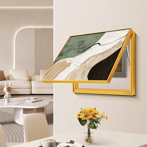 Cubierta decorativa para panel eléctrico, arte de pared con disyuntor, caja de distribución creativa, cuadro colgante único para decoración del hogar, decoración de pared elegante