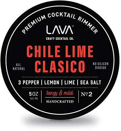 LAVA Premium Chile Lime Clásico - Rimmer para cócteles (5 onzas)