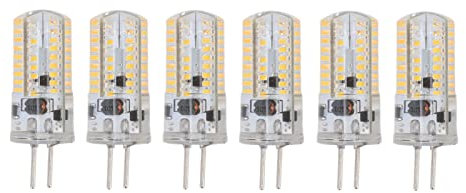 Haofy 6Pcs GY6.35 Lampadine LED 5W AC 12V Bianco Caldo da 2700 a 3000K Bianco da 6000 a 6500K 500LM 72LED Lampadine per Home Office Lampadine a LED Lampadine a LED(#1)