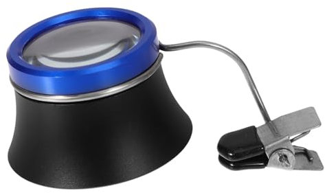 Reparaturwerkzeug-lupe Reparaturlupe Ansehen Uhrmacherlupe Uhrenreparaturzubehör Schmuckbrille Mit Vergrößerung Lupe Für Augenschlaufen Juwelierwerkzeuge Aluminiumlegierung SOLUSTRE