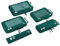 ECOHUB 5 Teilige Kompression Koffer Organizer Set für Rucksack Compression Packing Cubes Packwürfel Kofferorganizer Packtaschen Kleidertaschen für Koffer Reiseorganizer(Dunkles Grün)