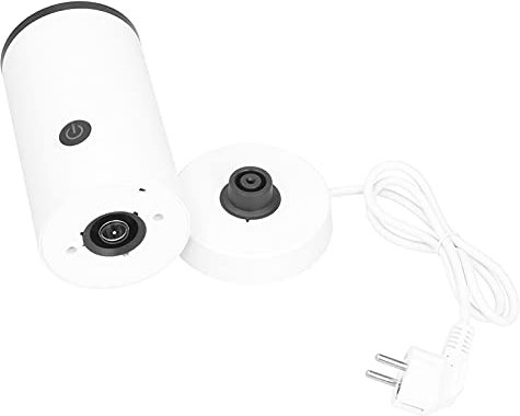 Montalatte Elettrico e Macchina per Schiuma di caffè con Pulsante a Sfioramento, 550 W, 240 Ml, Scaldalatte Automatico in Acciaio Inossidabile, Latte (Normative europee (corpo