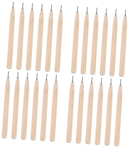 Operitacx 24stücke Papier Quilling Stifte Slotted Quilling Pen Für Kunsthandwerk Papierrollen Und Curling Hochwertige - Für Anfänger Und Fortgeschrittene