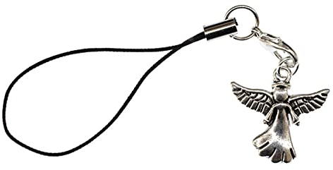 Miniblings Engel Handyanhänger Handyschmuck Weihnachten Schutzengel Erzengel- Handmade Modeschmuck I Anhänger Handyschmuck Schlüsselanhänger