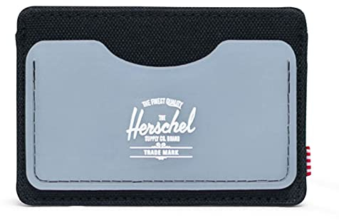 Herschel Supply Company Otoño/Invierno Brieftasche, Taglia unica, Rubber RFID Black/Clear