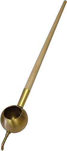 Lexicon Select Outil de tjanting en laiton, bol de 35 mm, bec verseur de 1,0 mm pour travaux manuels Batik avec conseils et conseils (français non garanti)