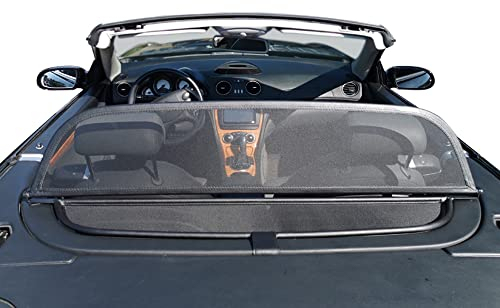 Aperta Windschott passend für Mercedes-Benz SL-Class (2001-2011) 100% Passgenau OEM Qualität Schwarz Windstop Windabweiser