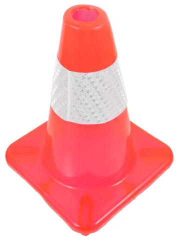 Anneome Cono de Seguridad Reflectante de Tráfico para Estacionamiento y Control de Tráfico PVC y