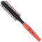 Kobe Professional Quiff Roller Small Round Hair Brush with Red Rubber Grip Handle - Slick Back, Curly, Ideal round hair brush for men and Barbers