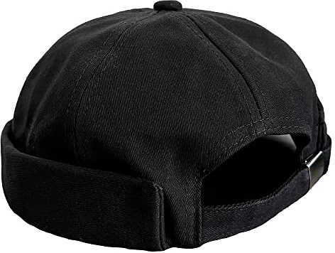 VIAUMBR Gorro Docker Bob Gorra Sombrero Gorro Gorras Hombre Mujer Retro, 56/60 cm