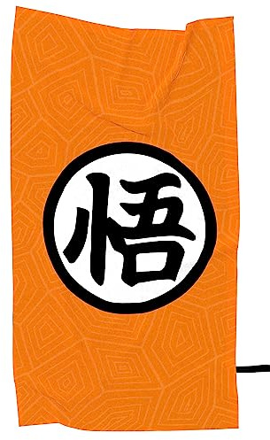 papapanda Beach Towel Goku Anime Microfibre Towel Bath Towel Lightweight Thin Portable 160x90cm/63.0x35.4inches