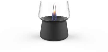 amarillys 10 black sicheres tischfeuer, tenderflame kein bioethanol Ø 12 x 13,5 cm