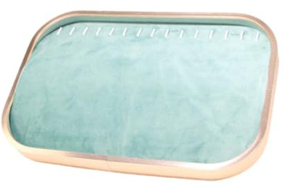 Baoblaze Jewelry Tray Jewelry Display Tray Empty Tray Jewelry Organizer Jewelry Storage Tray for Vendors Counter Dresser Jewelry Show, Necklace Tray