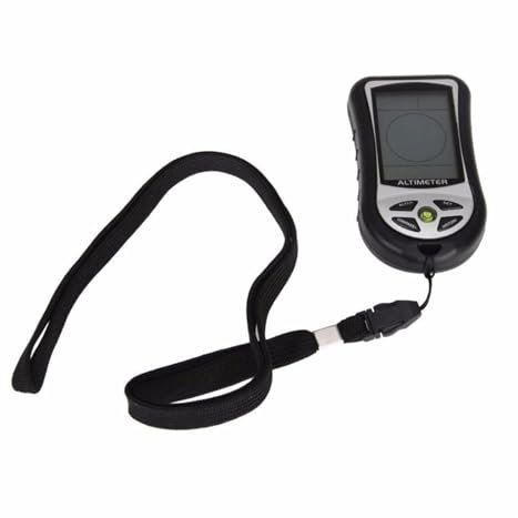 Heart Rate Monitor - Altimeter | Portable Weather Station, Multifunction Handheld Barometer With Heart Rate Monitor & Barometric Pressure & Heart Rate For Hiking