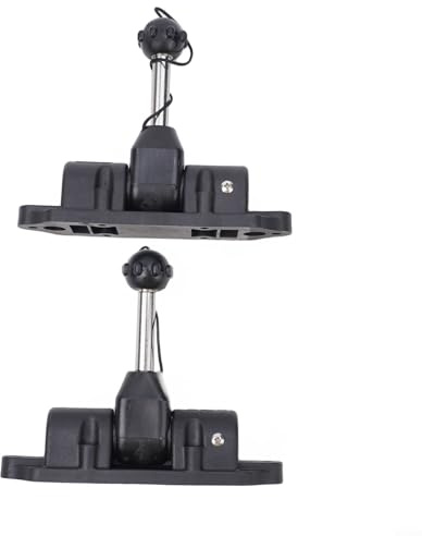 HEBEOT Lot de 2 supports de rame, pour kayak, pagaie, bateaux gonflables, kayaks, canoës, radeaux et canots pneumatiques pour bateau