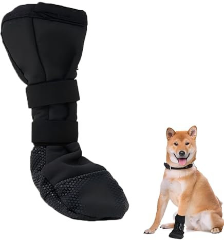 Dog Paws Recovery Shoe,Hundeschuhe Zur Erholung,Pfotenschutz Hund Verletzung, Haustierwunden Verhindern Lecken,Hundeschuhe Pfotenschutz Für Den Heilungsschutz Nach Chirurgischen Eingriffen(S)