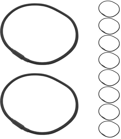 JECOMPRIS Set Da 10 Pezzi Supporti Elastici Antiurto in Gomma Per Clip Microfono a Condensatore, Corda Antiurto Per Supporto Microfono Da Tavolo, Accessori Per Riduzione Vibrazioni e Rumore