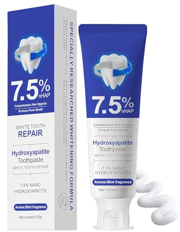 Dentifricio Riparazione dello Smalto 120g Gel Anti-Odore Leggero,Dentifricio Naturale Riparazione dei Denti | Per Protezione della Salute Macchie Bocca Donne Uomini Amico