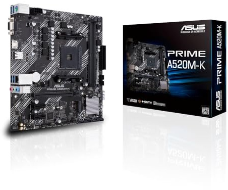 ASUS Prime A520M-K AMD A520 Micro ATX