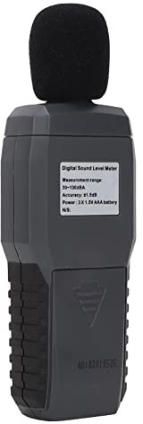 SMART SENSOR ST9604 Schallpegelmesser Logger Dezibelmesser Tragbarer Schallpegelmesser mit Hintergrundbeleuchtung 30-130 DB Geräuschmessung Digitaler Audiopegelmesser