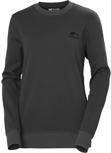 Helly Hansen Mujeres Sudadera gráfica W Nord, Ébano, M
