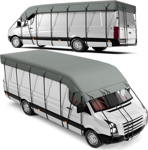 XPORTION Bâche pour Camping-Car Bâche de Haute qualité pour Camping-Car Bâche pour Caravane Couverture protège de la poussière et de l'humidité|6 * 3M